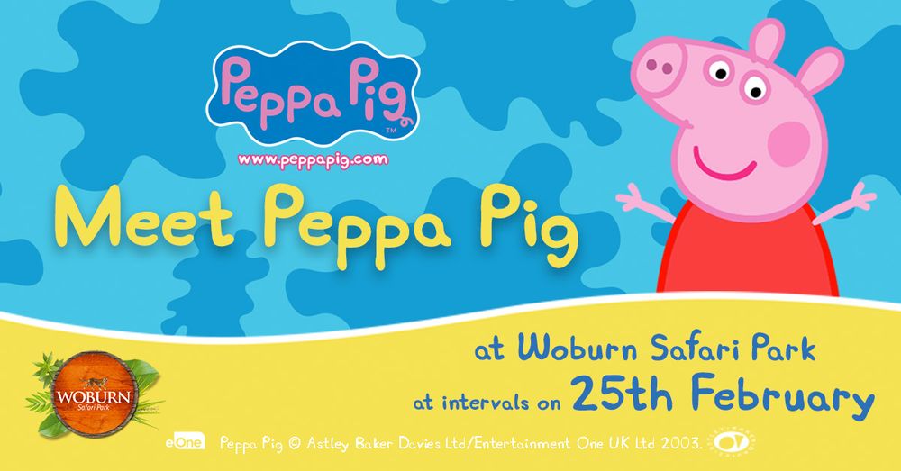 woburn safari park peppa pig